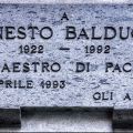 Casa di Ernesto Balducci - Targa